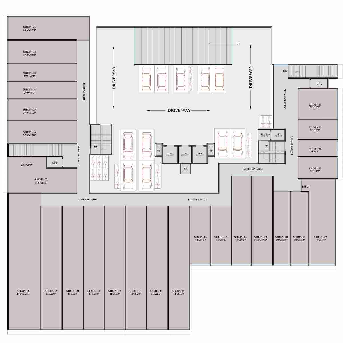 Shakti-One-Luxuria-Floor-Plan-Shops